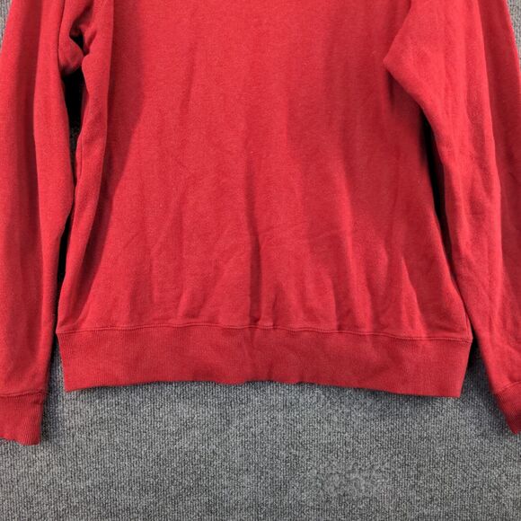 Lifted Research Group Sweatshirt Mens Size L Red Graphic Logo Pullover - Picture 11 of 13